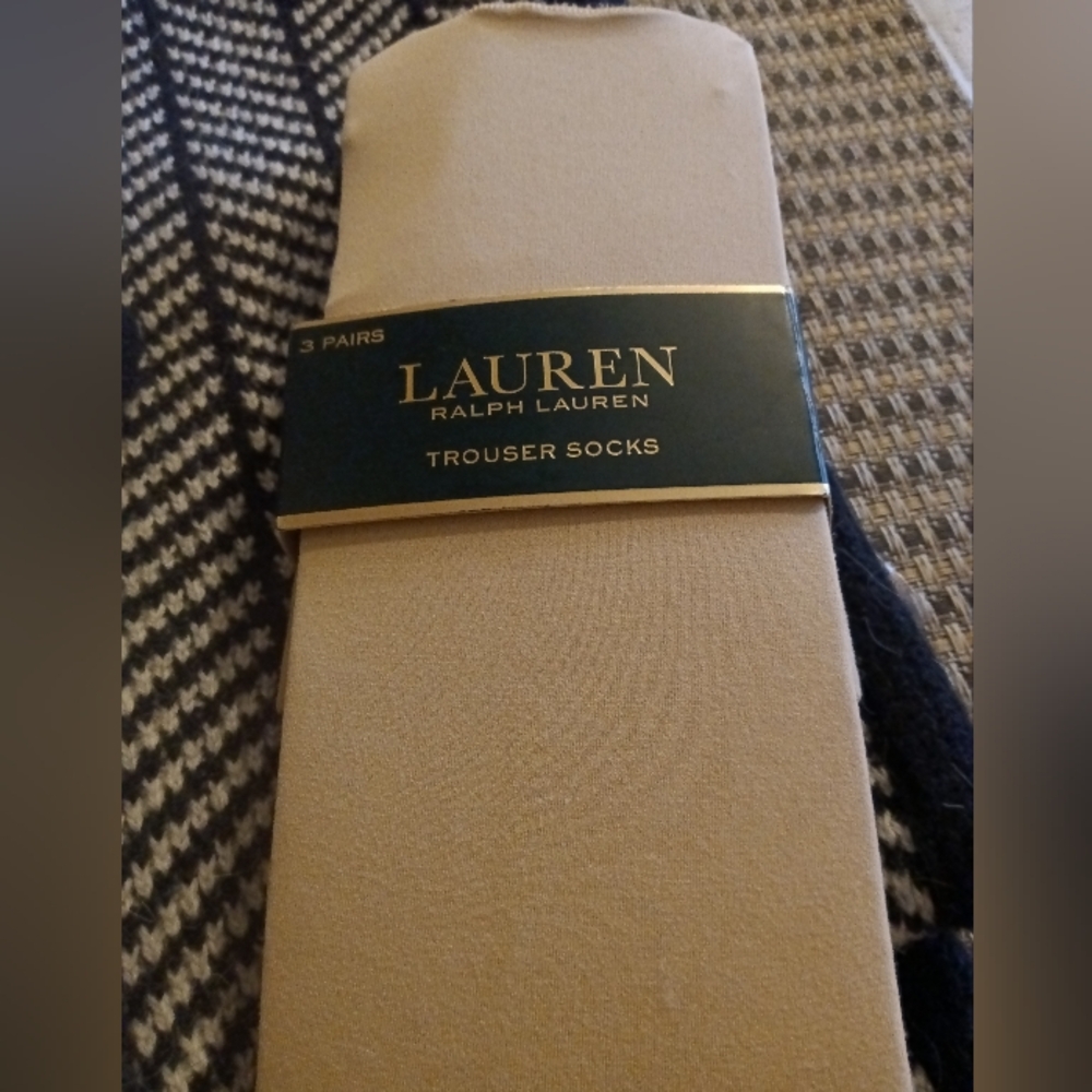 Polo by Ralph Lauren Tan Dress Socks - 3 Pairs